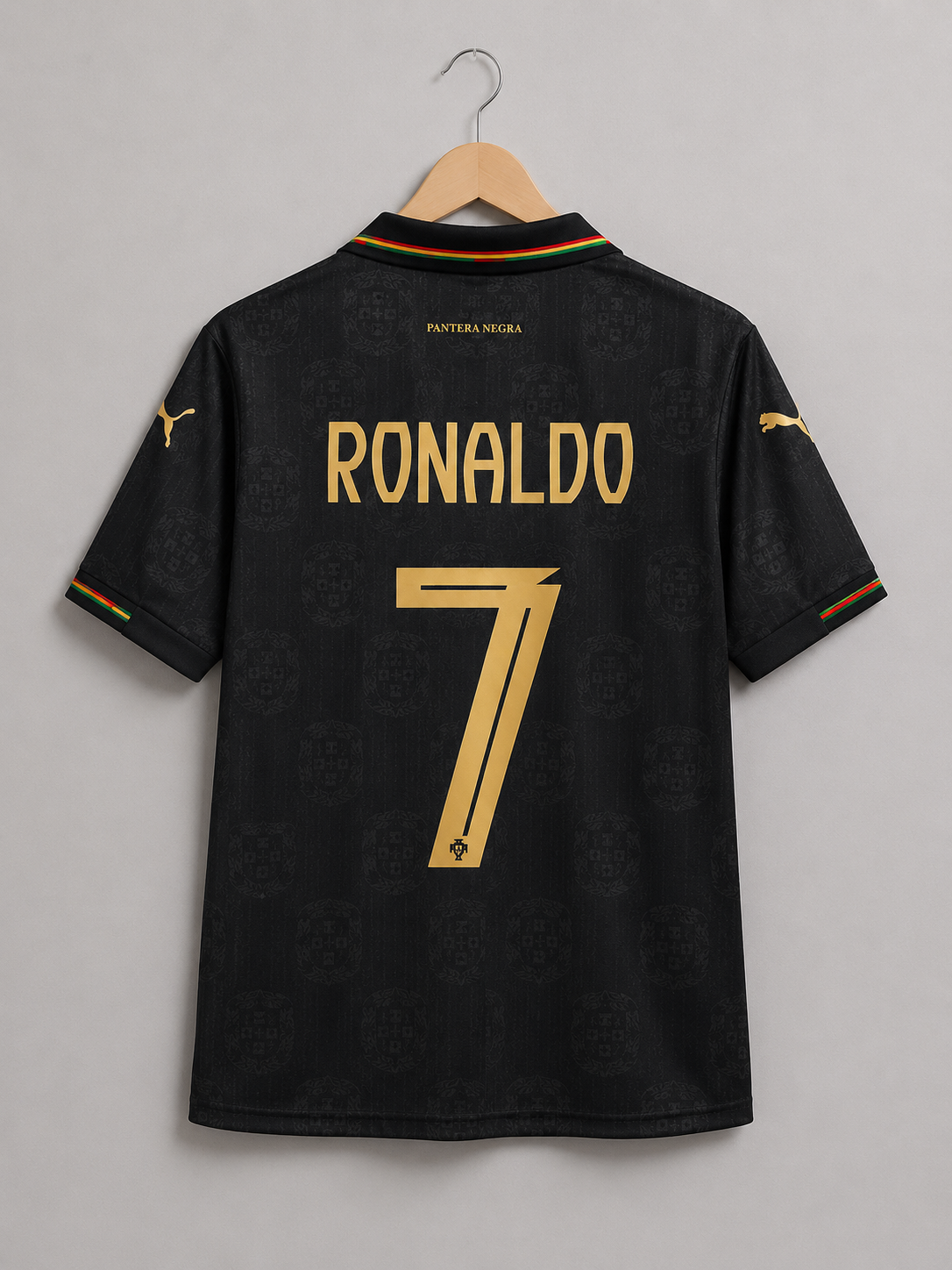 Portugal Black Panther Jersey
