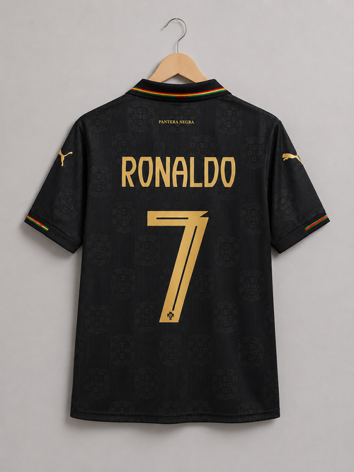 Portugal Black Panther Jersey