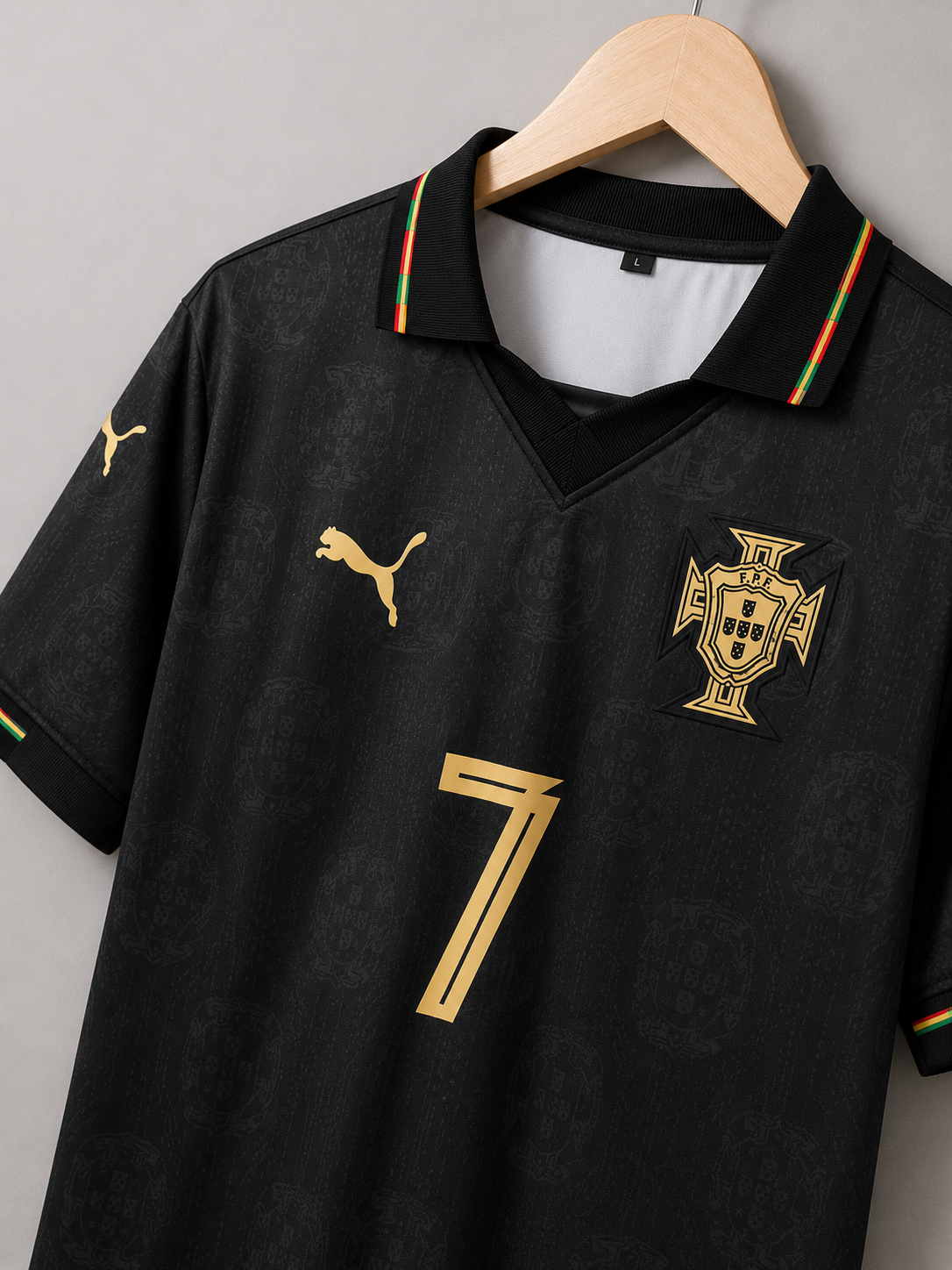 Portugal Black Panther Jersey